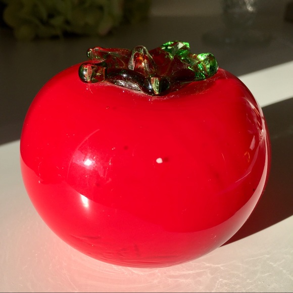 Other - Art Glass Tomato